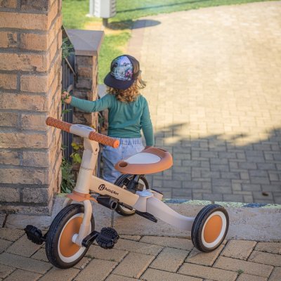 Petite&Mars Turbo Multifunkční tříkolka 5v1 - Desert Sand - obrázek
