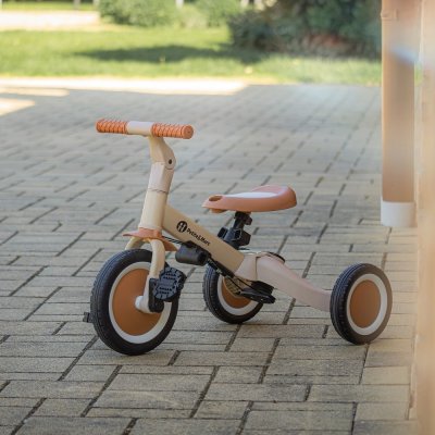Petite&Mars Turbo Multifunkční tříkolka 5v1 - Desert Sand - obrázek