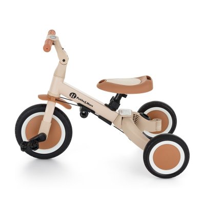Petite&Mars Turbo Multifunkční tříkolka 5v1 - Desert Sand - obrázek