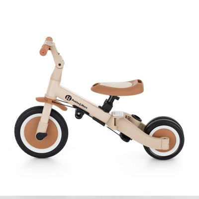 Petite&Mars Turbo Multifunkční tříkolka 5v1 - Desert Sand - obrázek