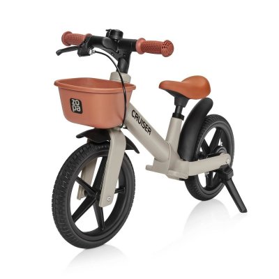 Zopa Cruiser Odrážedlo s brzdou - Ivory Brown - obrázek