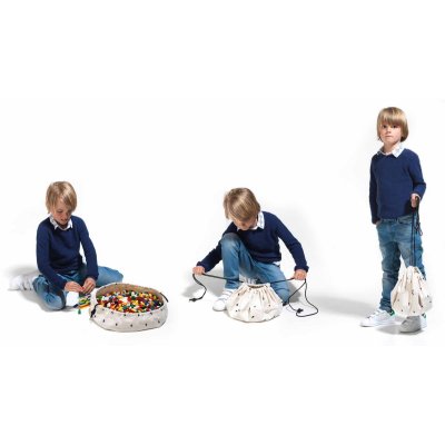 Play & Go Noomad Original Mini Vak na hračky - Cherry - obrázek
