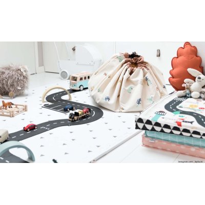 Play & Go Noomad Original Hrací deka/Vak na hračky - Big cars - obrázek