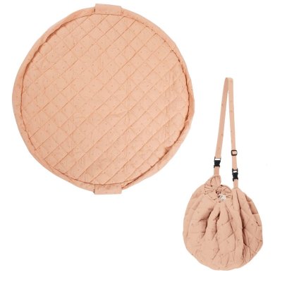Play & Go Noomad Soft Hrací deka/Vak na hračky Organic - Fleuri - obrázek