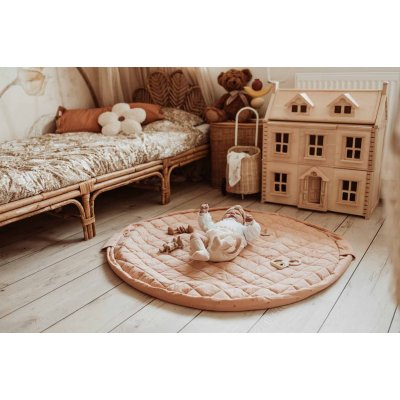 Play & Go Noomad Soft Hrací deka/Vak na hračky Organic - Fleuri - obrázek