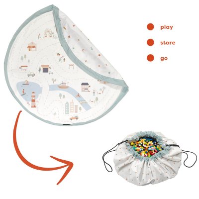 Play & Go Noomad Original Hrací deka/Vak na hračky - City Map - obrázek