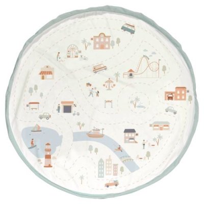 Play & Go Noomad Original Hrací deka/Vak na hračky - City Map - obrázek