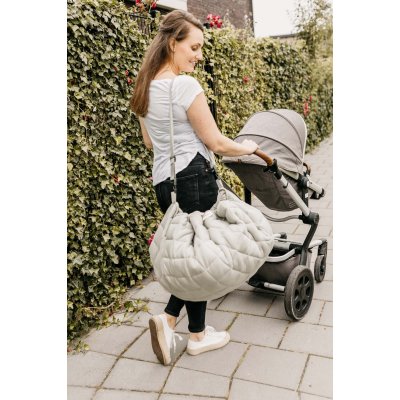 Play & Go Noomad Soft Hrací deka/Vak na hračky Organic - Meadow Green - obrázek