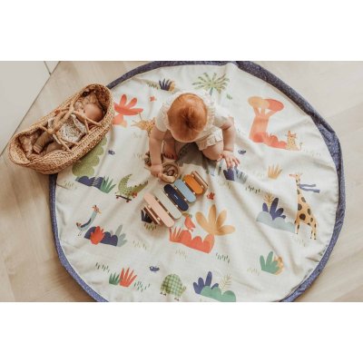 Play & Go Noomad Original Hrací deka/Vak na hračky - Moulin Roty Toupitis - obrázek