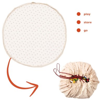 Play & Go Noomad Original Hrací deka/Vak na hračky - Cherry Cherry - obrázek