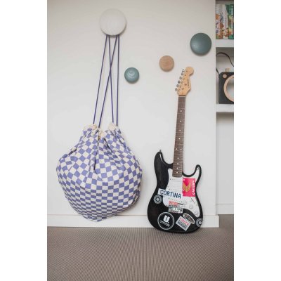Play & Go Noomad Original Hrací deka/Vak na hračky - Vichy Purple - obrázek