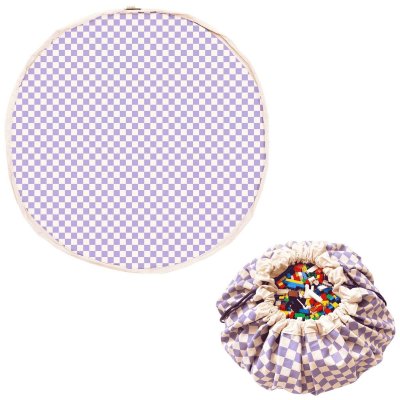 Play & Go Noomad Original Hrací deka/Vak na hračky - Vichy Purple