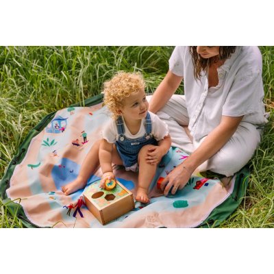 Play & Go Noomad Outdoor Hrací deka/Vak na hračky - Parc - obrázek