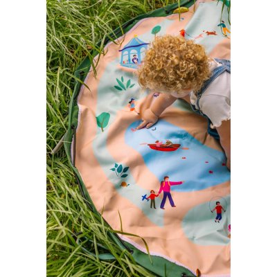 Play & Go Noomad Outdoor Hrací deka/Vak na hračky - Parc - obrázek