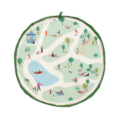 Play & Go Noomad Outdoor Hrací deka/Vak na hračky - Parc - obrázek