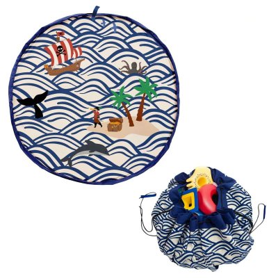 Play & Go Noomad Outdoor Hrací deka/Vak na hračky - Pirate - obrázek