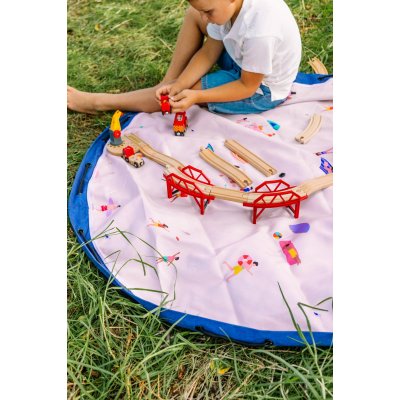 Play & Go Noomad Outdoor Hrací deka/Vak na hračky - Beach - obrázek