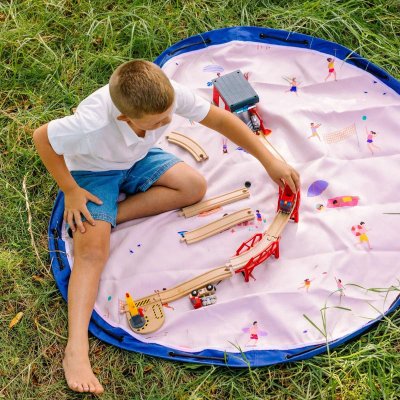 Play & Go Noomad Outdoor Hrací deka/Vak na hračky - Beach - obrázek