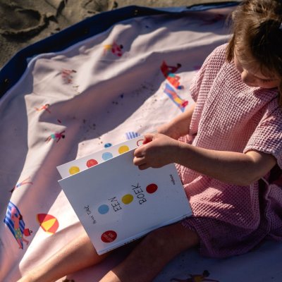 Play & Go Noomad Outdoor Hrací deka/Vak na hračky - Beach
