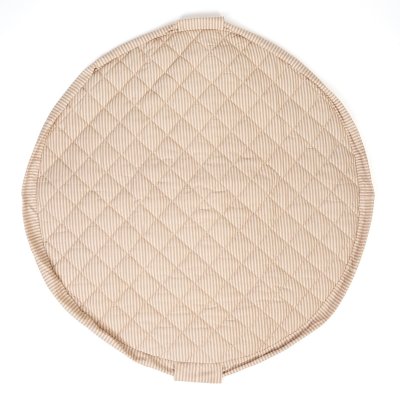 Play & Go Noomad Soft Hrací deka/Vak na hračky - Stripes Brown - obrázek