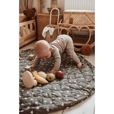 Play & Go Noomad Soft Hrací deka/Vak na hračky Organic - Birds - obrázek