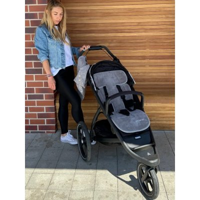 Pinkie letní prodloužená podložka Bamboo - Grey - obrázek