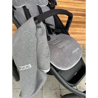 Pinkie letní prodloužená podložka Bamboo - Grey - obrázek