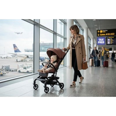 Zopa Sportovní kočárek Jet + Kufřík Pack&Ride - Ivory Beige - obrázek