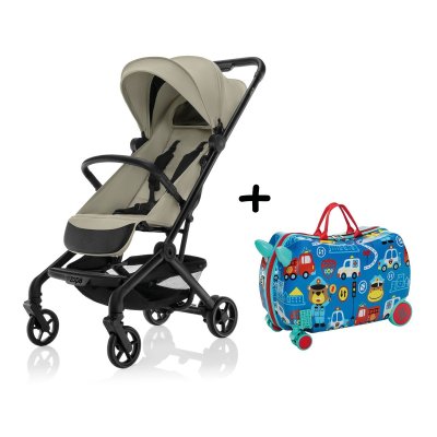 Zopa Sportovní kočárek Jet + Kufřík Pack&Ride - Boss Grey
