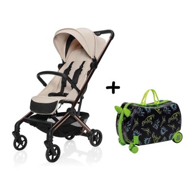 Zopa Sportovní kočárek Jet + Kufřík Pack&Ride - Quartz Beige