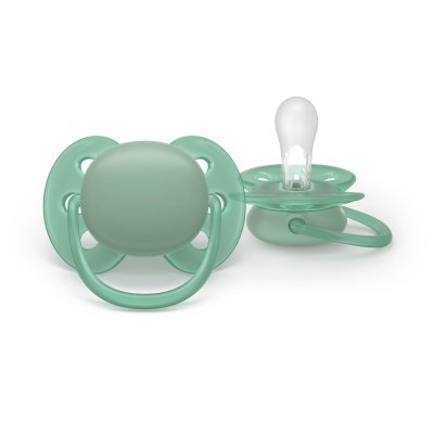 Philips AVENT Šidítko Ultrasoft 6 - 18 m - Chlapec, 2 ks - obrázek