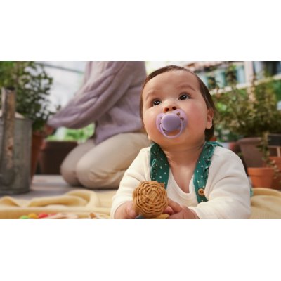 Philips AVENT Šidítko Ultrasoft 6 - 18 m - Dívka, 2 ks - obrázek