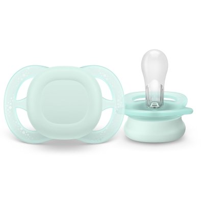 Philips AVENT Šidítko Ultrastart 0 - 2 m - Chlapec, 2 ks - obrázek
