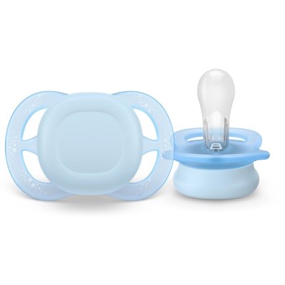 Philips AVENT Šidítko Ultrastart 0 - 2 m - Chlapec, 2 ks - obrázek
