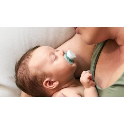 Philips AVENT Šidítko Ultrastart 0 - 2 m - Chlapec, 2 ks - obrázek