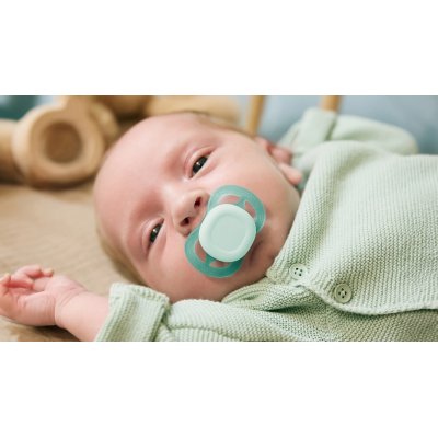 Philips AVENT Šidítko Ultrastart 0 - 2 m - Chlapec, 2 ks - obrázek