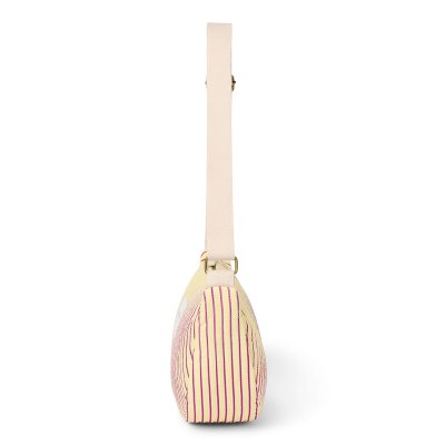 Studio Noos Crossbody ledvinka Poplin - Butter Yellow Striped - obrázek