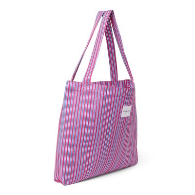 Studio Noos Taška Mom Bag Poplin - Raspberry Striped - obrázek