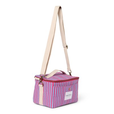 Studio Noos Chladicí taška Poplin - Raspberry Striped - obrázek