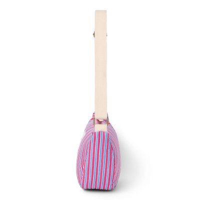 Studio Noos Crossbody ledvinka Poplin - Rapberry Striped - obrázek