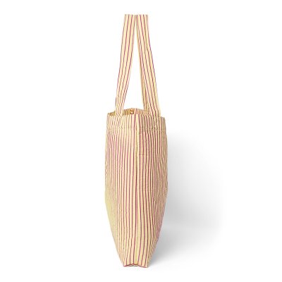 Studio Noos Taška Mom Bag Poplin - Butter Yellow Striped - obrázek