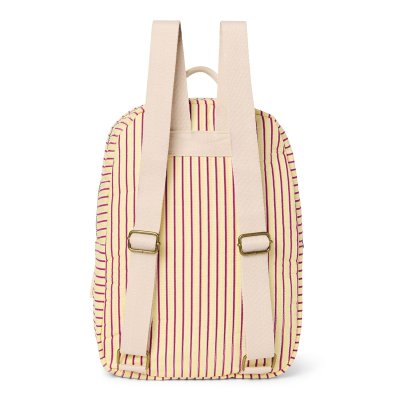 Studio Noos Dětský batoh Midi Poplin - Butter Yellow Striped - obrázek