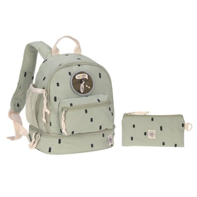 Lässig Dětský batoh Mini Backpack Happy Prints - Light Olive - obrázek