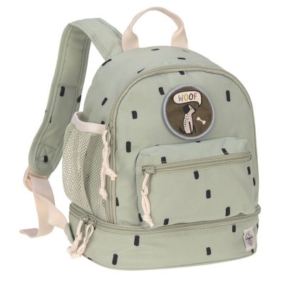 Lässig Dětský batoh Mini Backpack Happy Prints - Light Olive