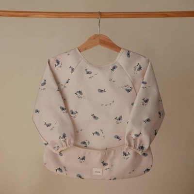 Mushie Bryndák s dlouhým rukávem - Whales - obrázek