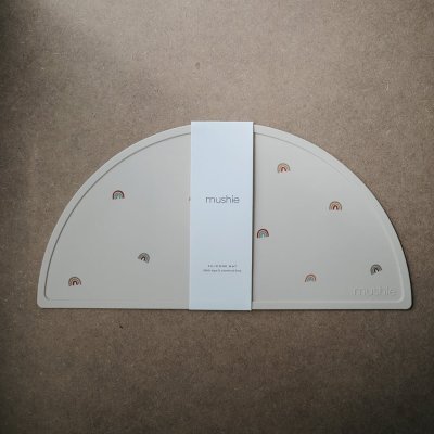 Mushie Silikonové prostírání - Whales - obrázek