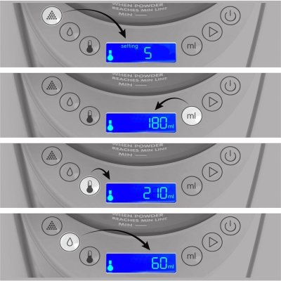 Baby Brezza Formula Pro Advanced Přístroj na přípravu kojeneckého mléka - All White - obrázek