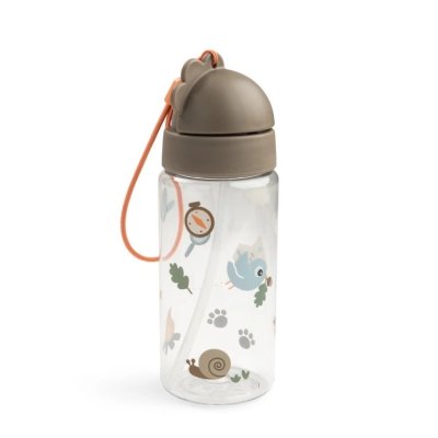 Done by Deer Láhev s brčkem Tiny Trails 350 ml - Písková