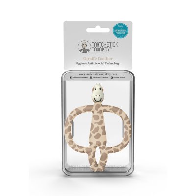 Matchstick Monkey Kousátko a zubní kartáček - Žirafa Gigi - obrázek