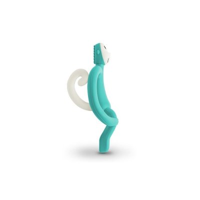 Matchstick Monkey Kousátko a zubní kartáček - Green - obrázek